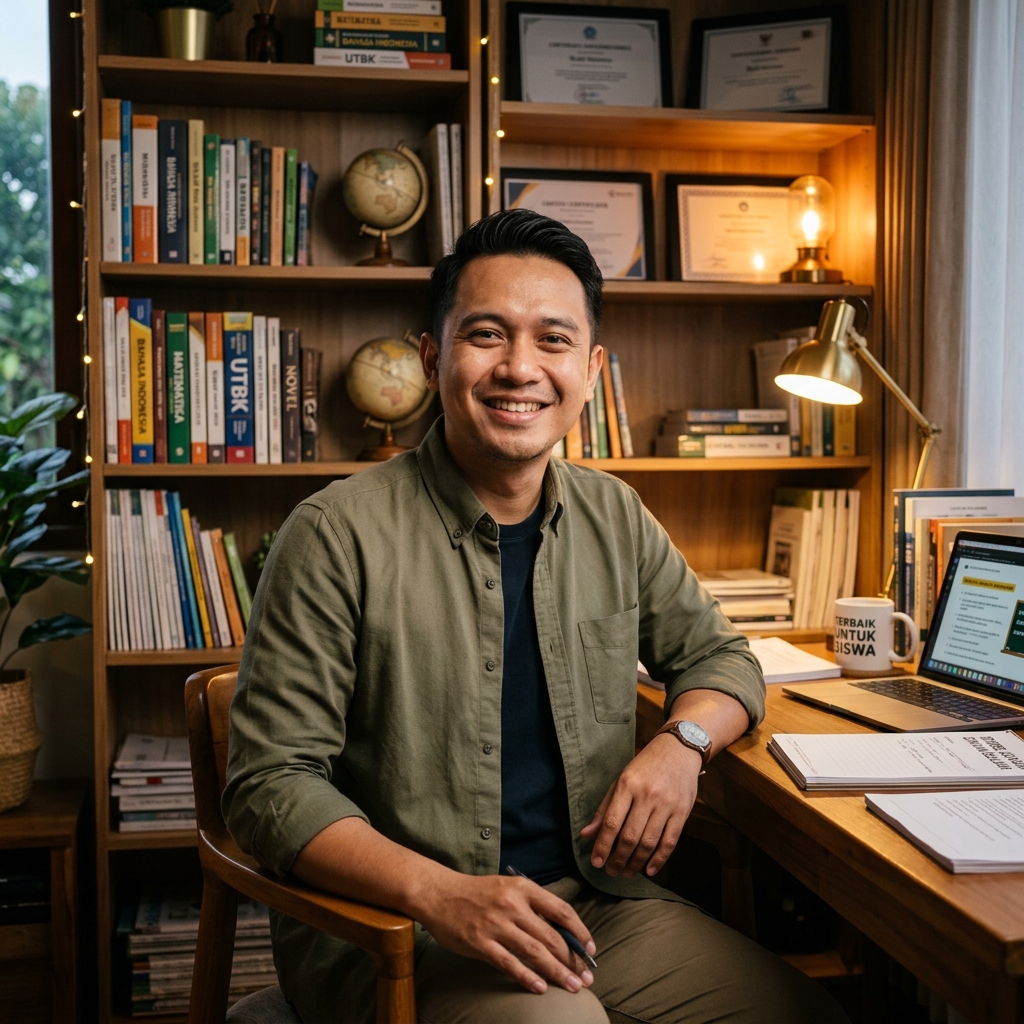 Rian Hidayat, M.Si., Kepala Akademik Bimbel Learning Center Surabaya